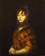 Francisco Jose de Goya Senora Sabasa Garcaa. Sweden oil painting reproduction